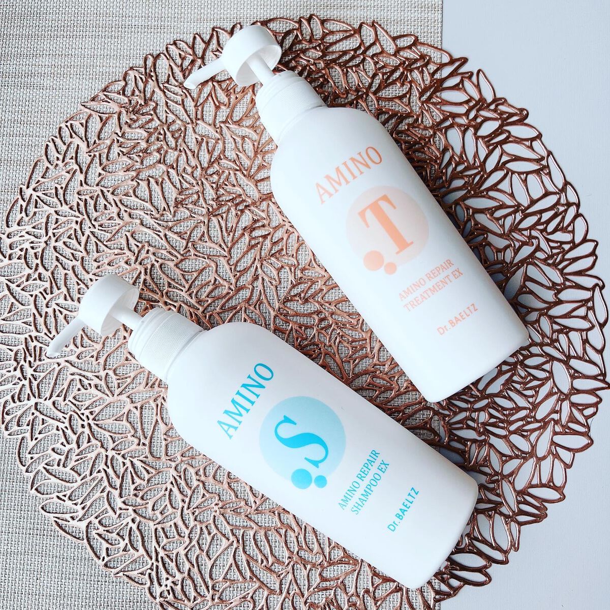 アミノリペアシャンプーEX／トリートメントEX /ドクターベルツ/市販シャンプーを使ったクチコミ（1枚目）