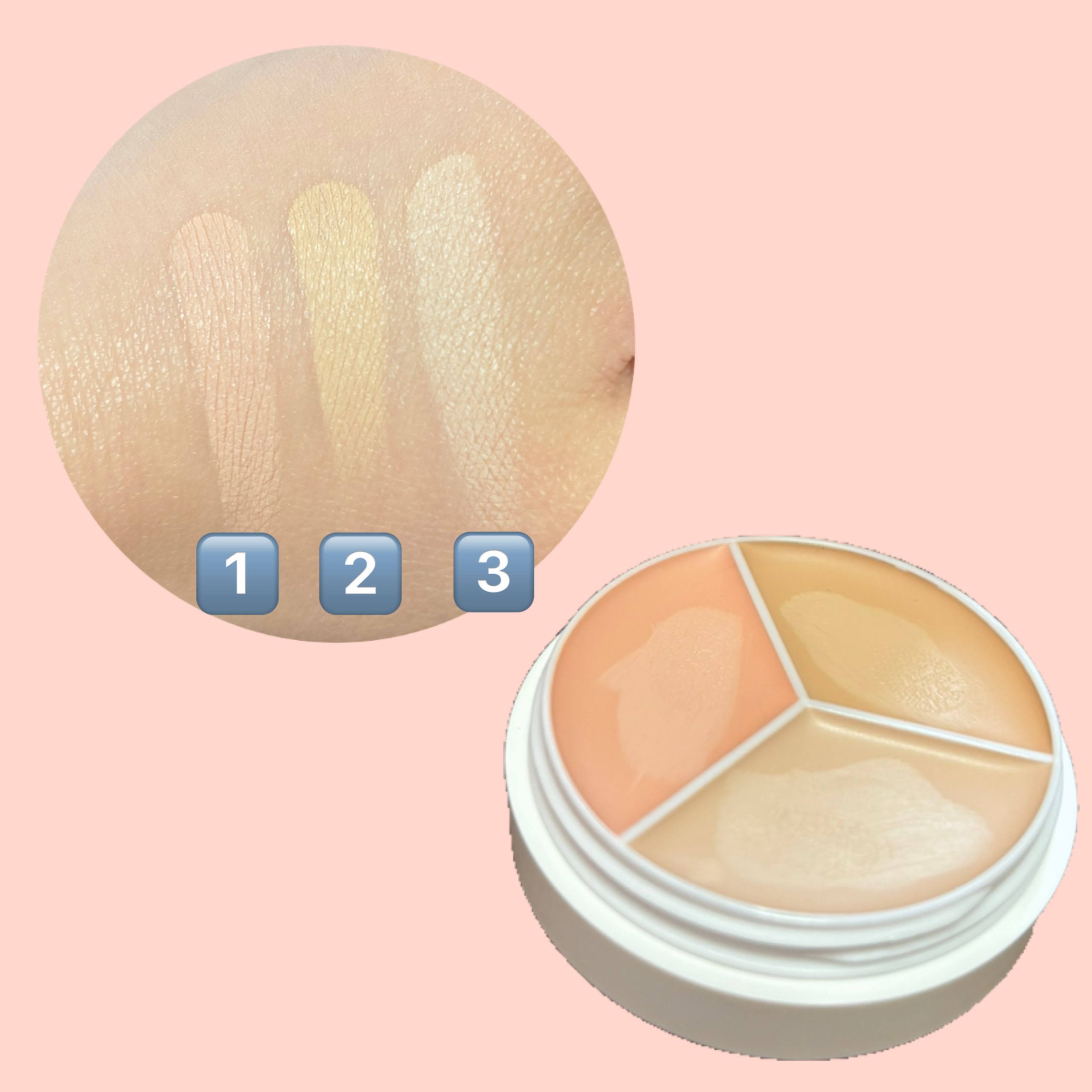 カバーアッププロコンシーラー/TFIT/パレットコンシーラーを使ったクチコミ（3枚目）