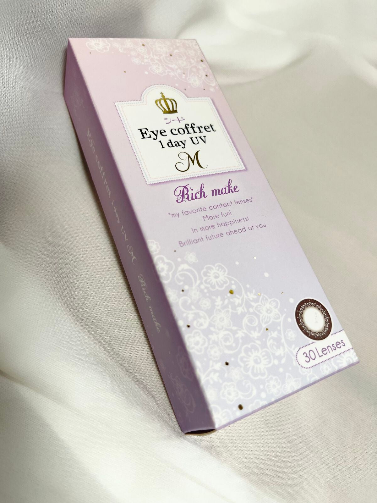 アイコフレ ワンデー UV/シード/ワンデー(1DAY)カラコンを使ったクチコミ(1枚目)