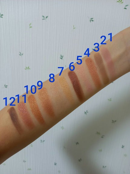 バレンタインボックス/VAVI MELLO/アイシャドウパレットを使ったクチコミ(3枚目)