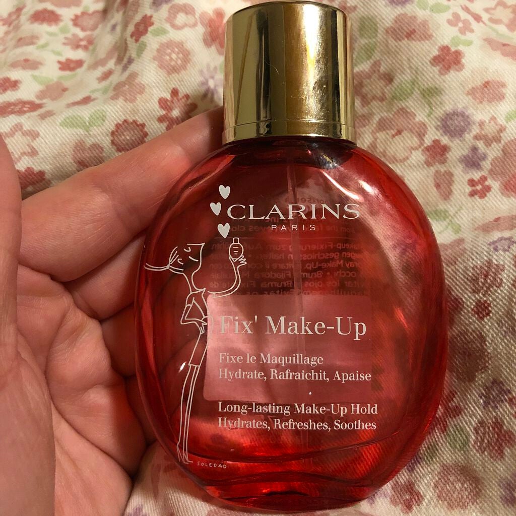フィックス メイクアップ/CLARINS/ミスト状化粧水を使ったクチコミ(1枚目)