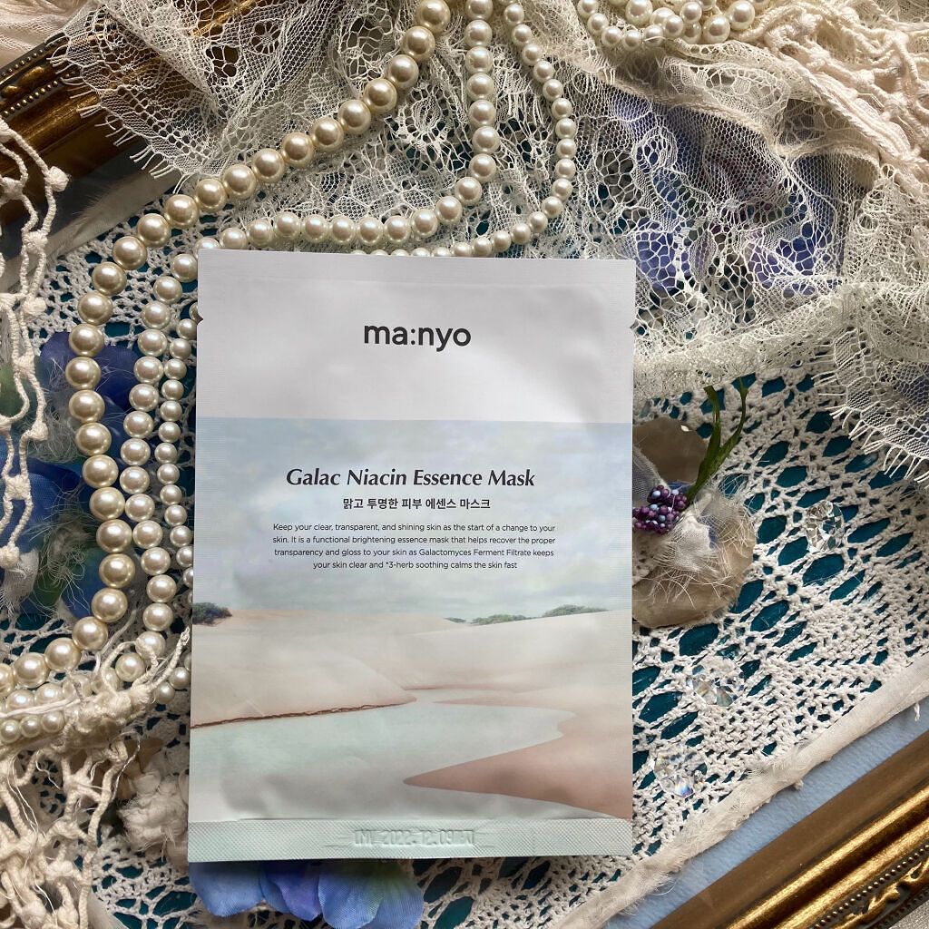 ガラクナイアシン エッセンスマスク/manyo/シートマスク・パックを使ったクチコミ（1枚目）