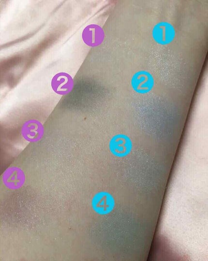 エルファー パールインアイシャドウ/DAISO/アイシャドウパレットを使ったクチコミ(3枚目)