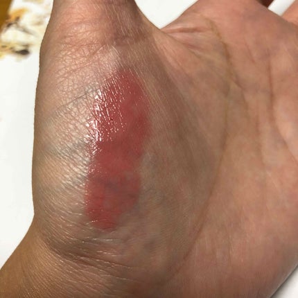 ラプソリュ マドモワゼルシャイン/LANCOME/口紅を使ったクチコミ(2枚目)