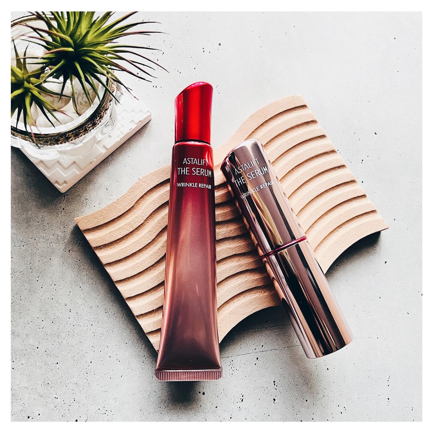 ザ セラム リンクルリペア 朝用 /アスタリフト/美容液を使ったクチコミ（1枚目）