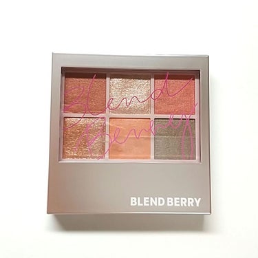 オーラクリエイション 101 グースベリー＆セピアブラウン(限定カラー)/BLEND BERRY/アイシャドウパレットを使ったクチコミ（2枚目）