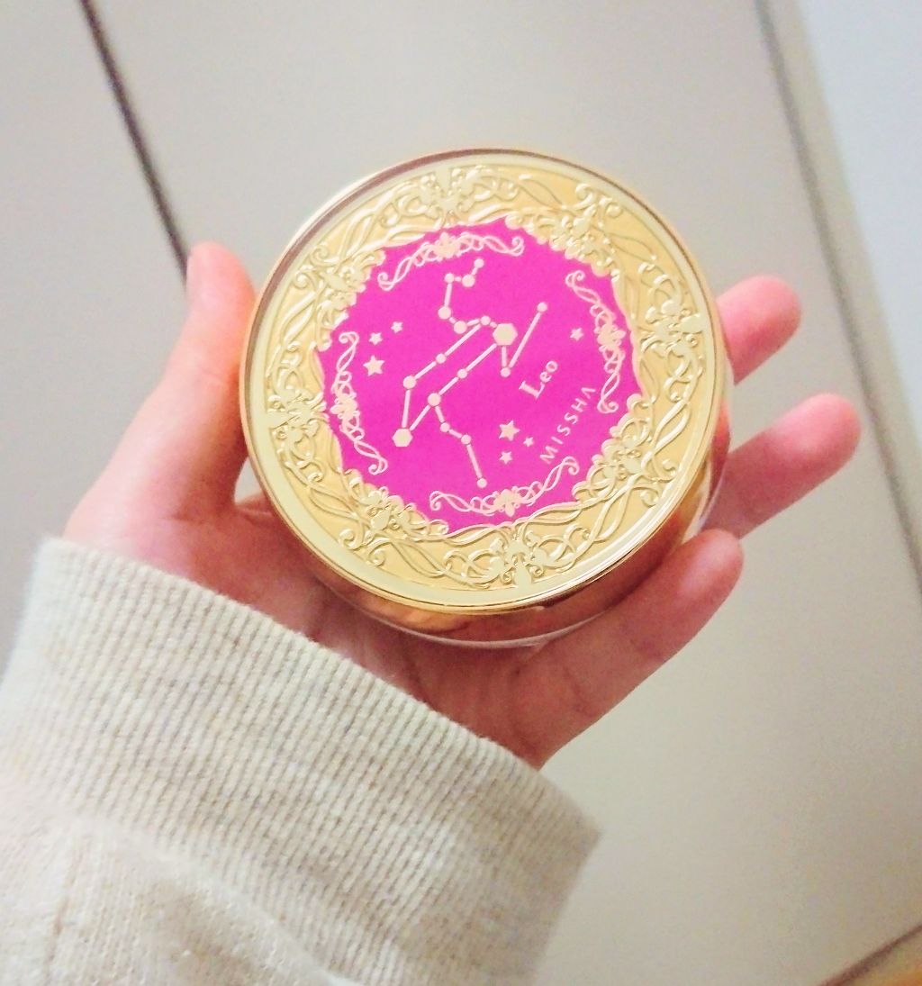 M クッション ファンデーション 星座デザイン 専用ケース/MISSHA/その他化粧小物を使ったクチコミ（1枚目）