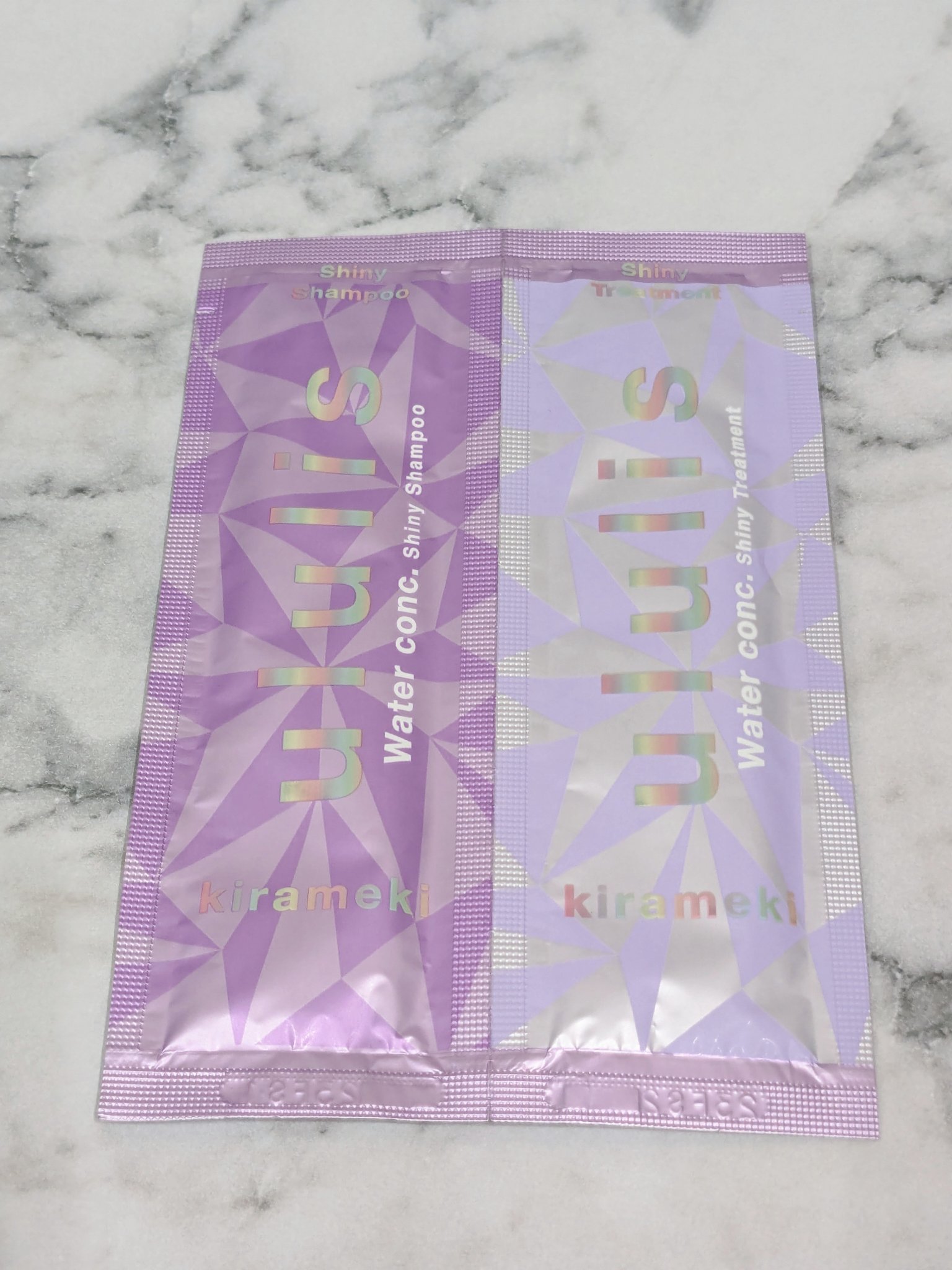 キラメキ ウォーターコンク シャイニー シャンプー/ヘアトリートメント/ululis/市販シャンプーを使ったクチコミ（1枚目）