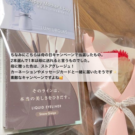 スキルレスライナー/LUMIURGLAS/リキッドアイライナーを使ったクチコミ(6枚目)