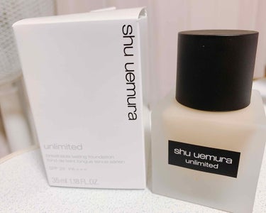 アンリミテッド ラスティング フルイド/shu uemura/リキッドファンデーションを使ったクチコミ（1枚目）