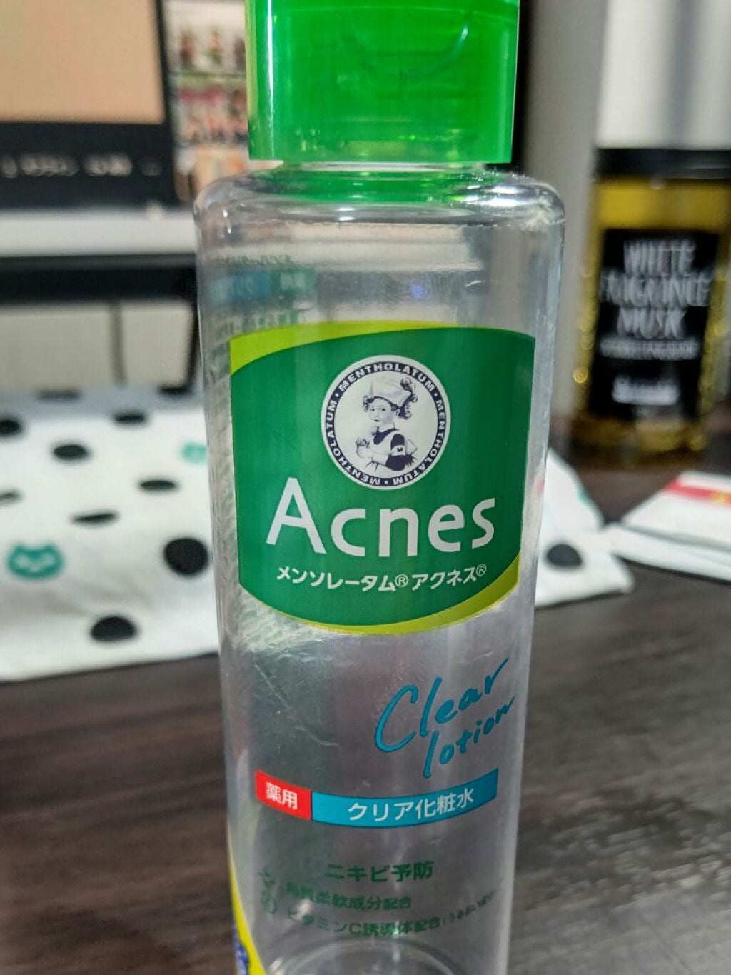 薬用クリア化粧水/メンソレータム アクネス/化粧水を使ったクチコミ(1枚目)