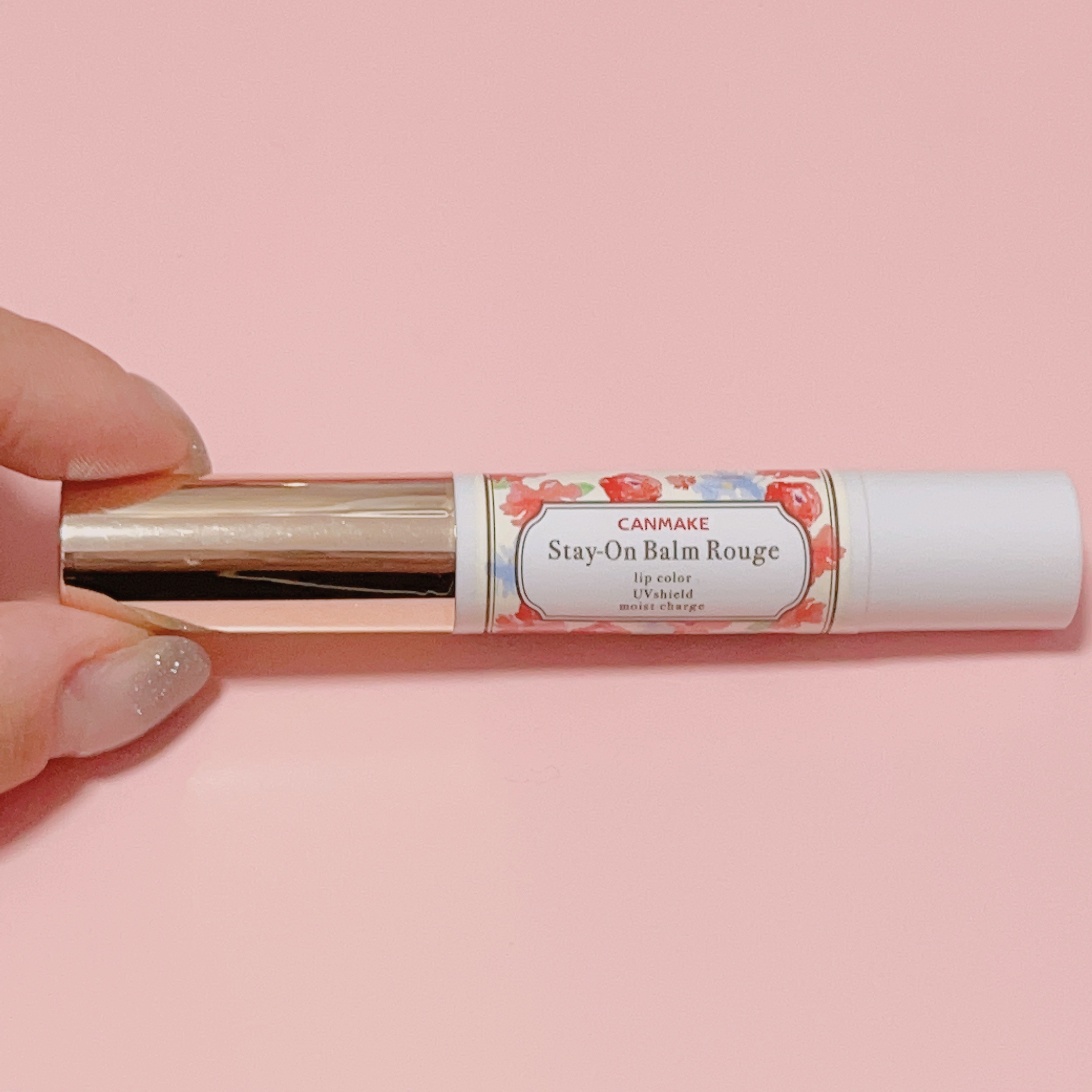 ステイオンバームルージュ（ティントタイプ） T05 スウィーティーポピー/キャンメイク/リップティントを使ったクチコミ（1枚目）
