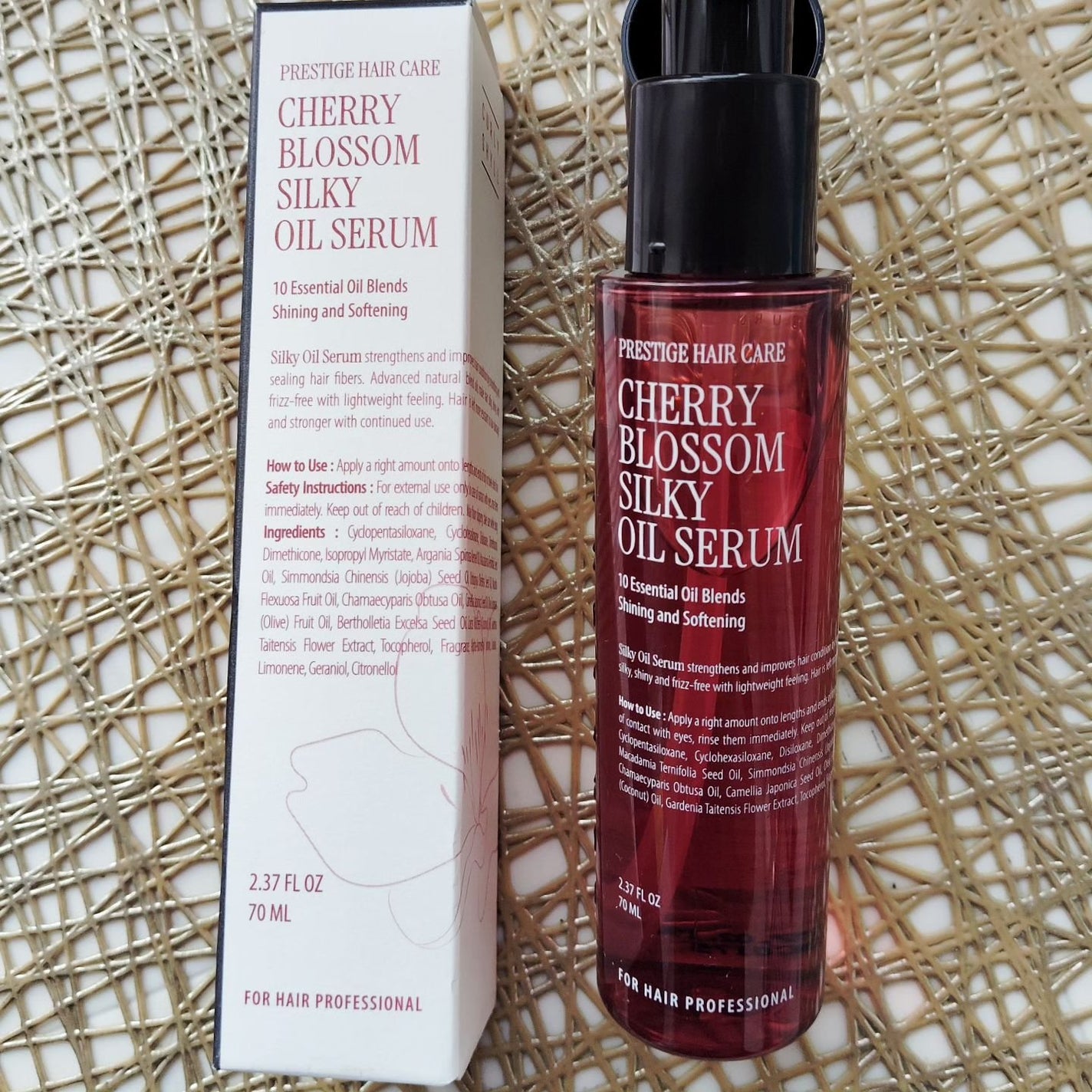 SILKY OIL SERUM/CULRY SHYLL/ヘアオイルを使ったクチコミ(1枚目)