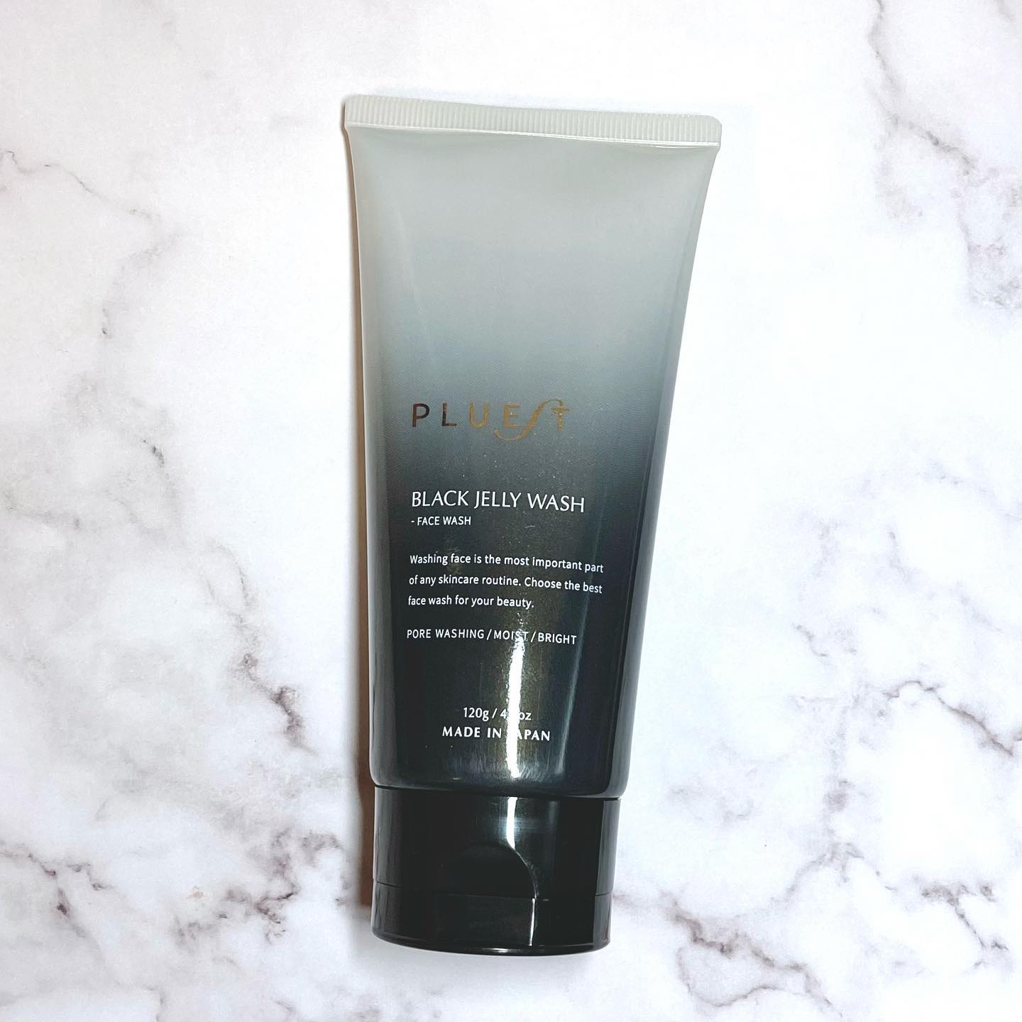 BLACK JELLY WASH（ブラックジェリーウォッシュ）/PLUEST/その他洗顔料を使ったクチコミ（1枚目）