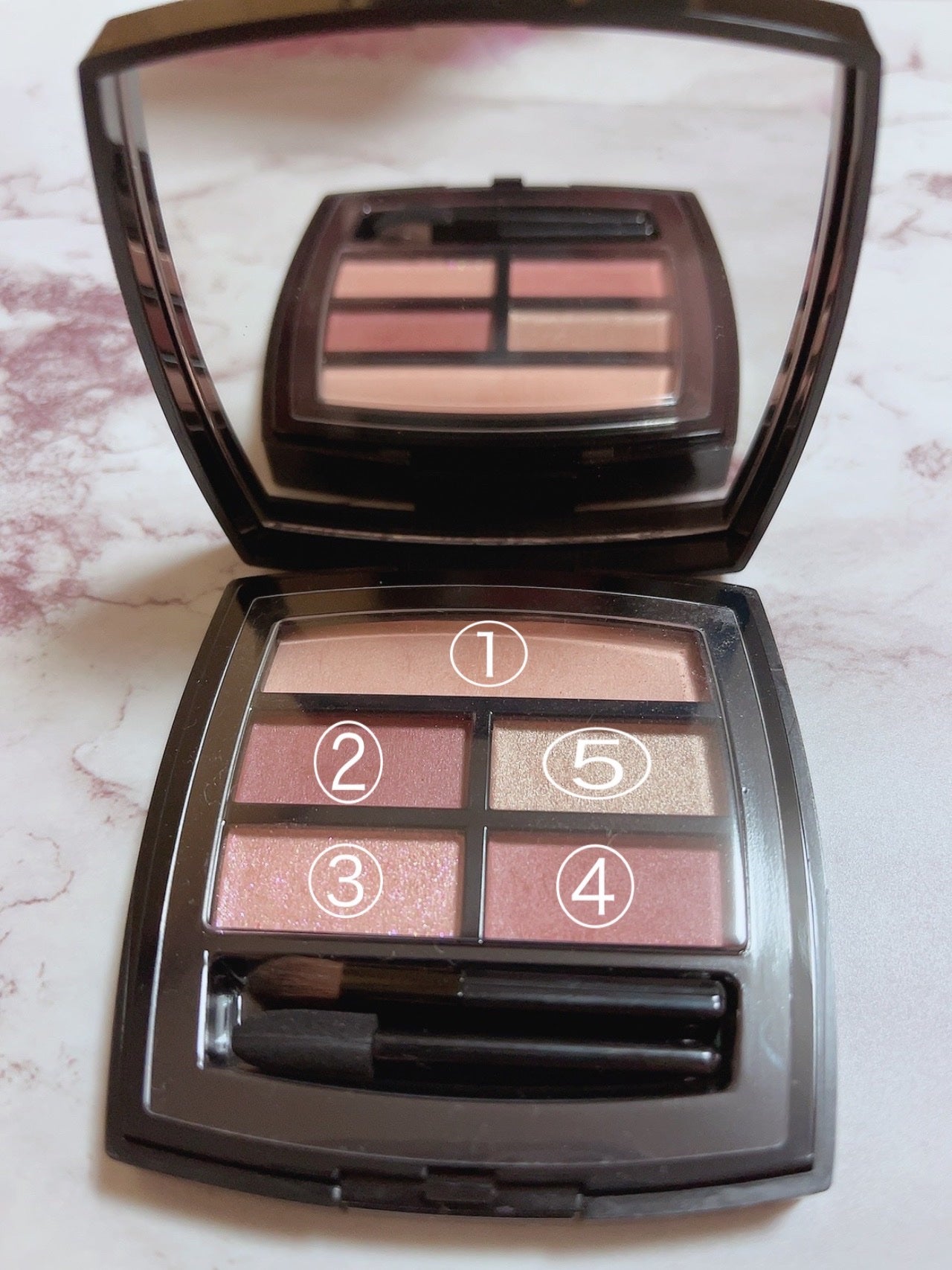 レ ベージュ パレット ルガール/CHANEL/アイシャドウパレットを使ったクチコミ(3枚目)