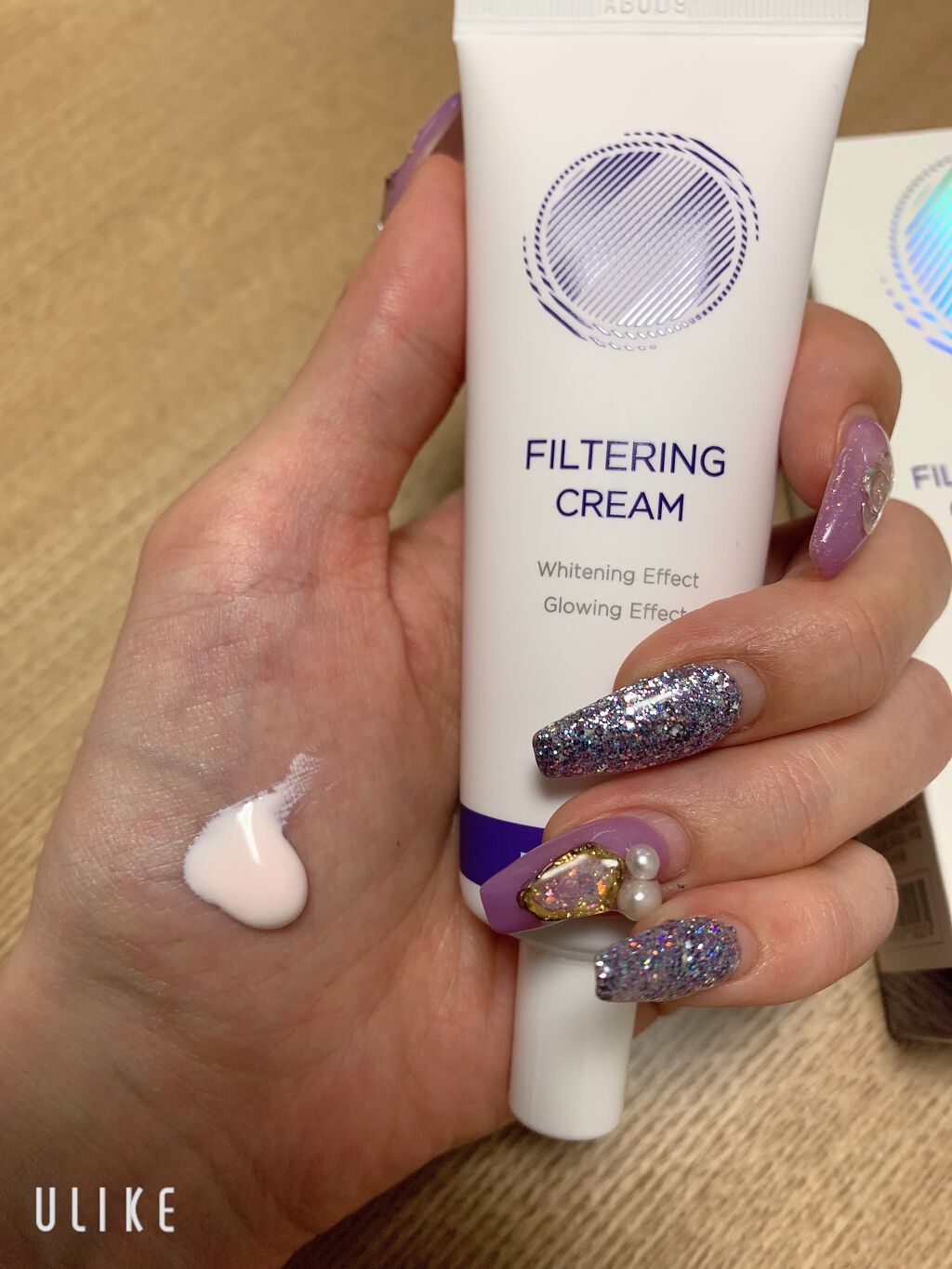 フィルタリングクリーム/DEWYCEL/日焼け止めクリームを使ったクチコミ（2枚目）