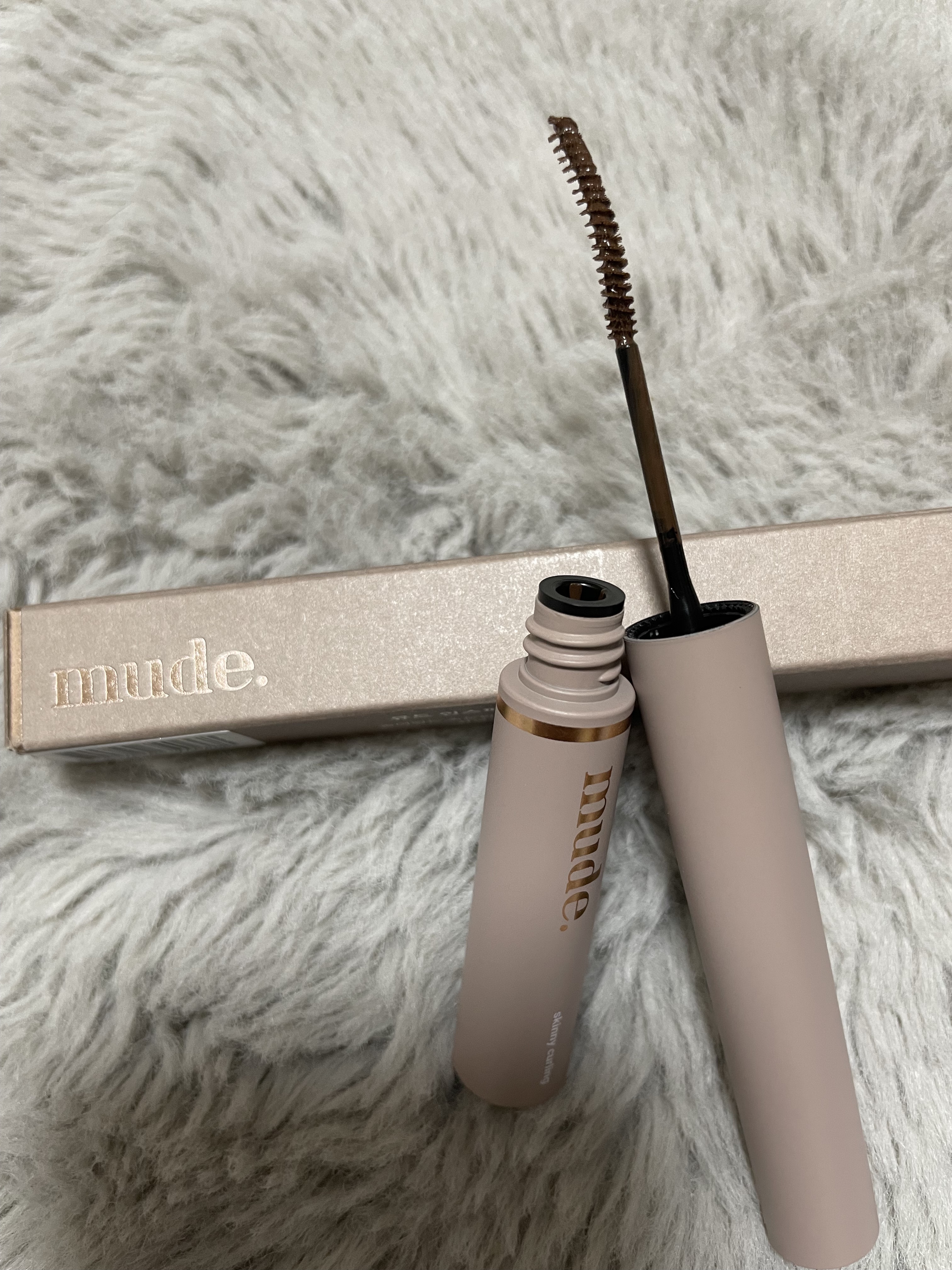 インスパイアスキニーカーリングマスカラ/mude./マスカラを使ったクチコミ（2枚目）
