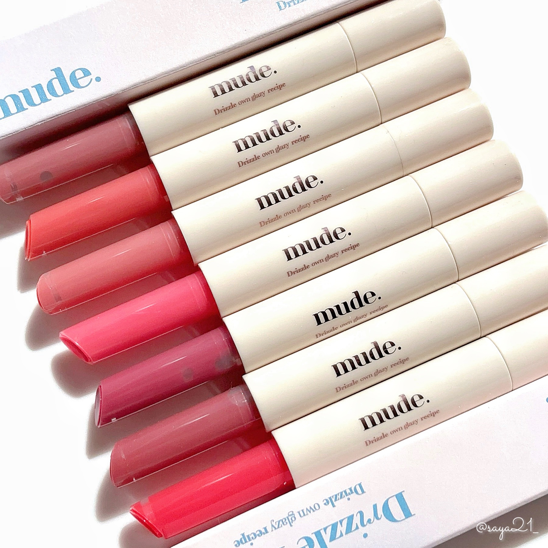 ドリズルバーム/mude./口紅を使ったクチコミ（1枚目）