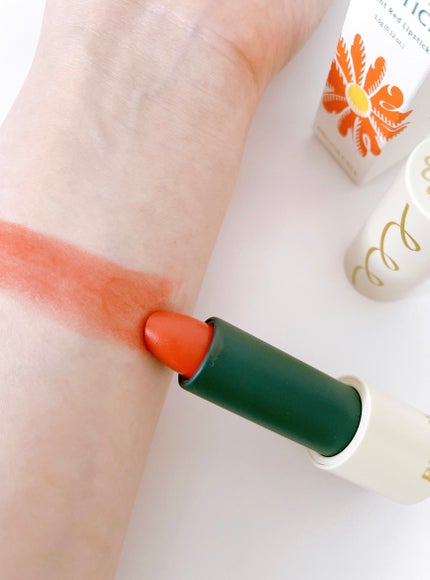 グレーズドシーンリップスティック/BROOKESIA/口紅を使ったクチコミ(5枚目)