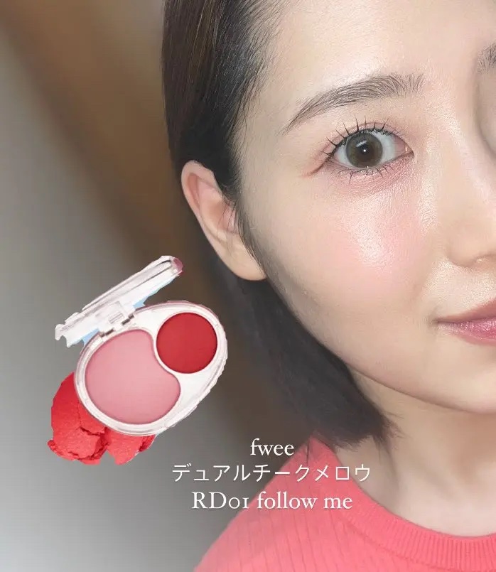 デュアルチークメロウ｜fweeの口コミ - fwee @fwee_makeup_jp by