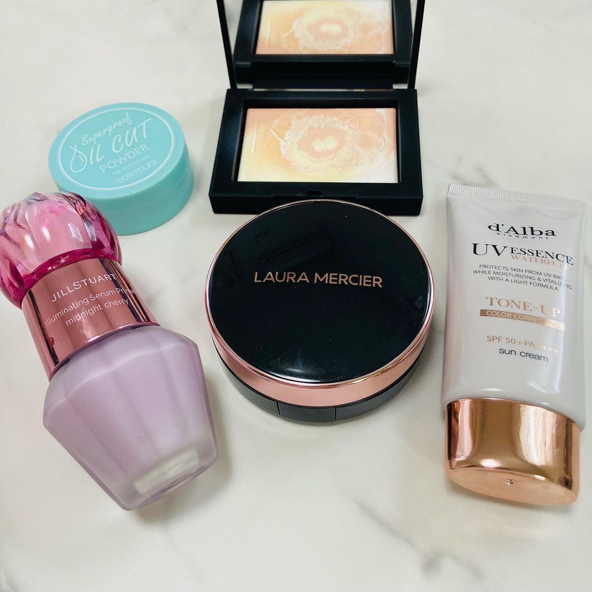 mikan_cosmecafe on LIPS 「#今日のメイク前職の後輩とランチに行きました🥰お肌綺麗ですね〜..」(2枚目)