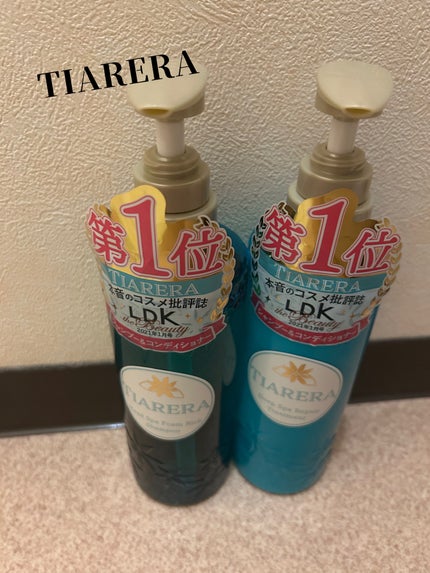 ヘッドスパフォームリッチシャンプー/ディープスパリペアトリートメント/TIARERA/市販シャンプーを使ったクチコミ(1枚目)