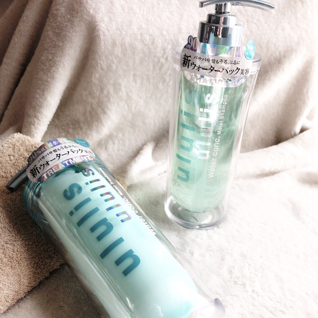 ウォーターコンク モイストシャンプー/ヘアトリートメント/ululis/市販シャンプーを使ったクチコミ（3枚目）