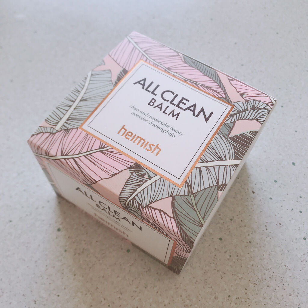 オールクリーンバーム/heimish/クレンジングバームを使ったクチコミ（2枚目）