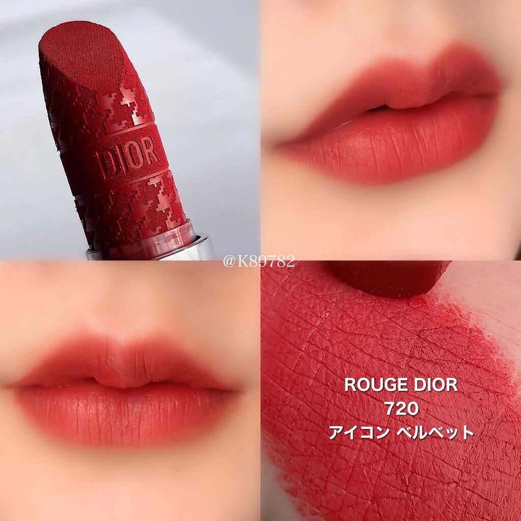 DIOR VERNIS 999 アイコンベルベット ルージュ ディオール720V ルージュ ディオール / ディオール(口紅, メイクアップ)の通販