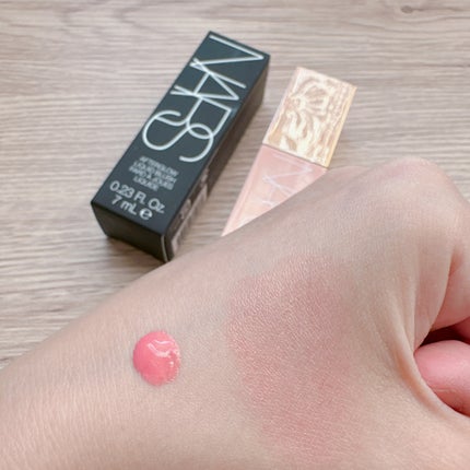 アフターグロー リキッドブラッシュ/NARS/リキッドチークを使ったクチコミ(3枚目)