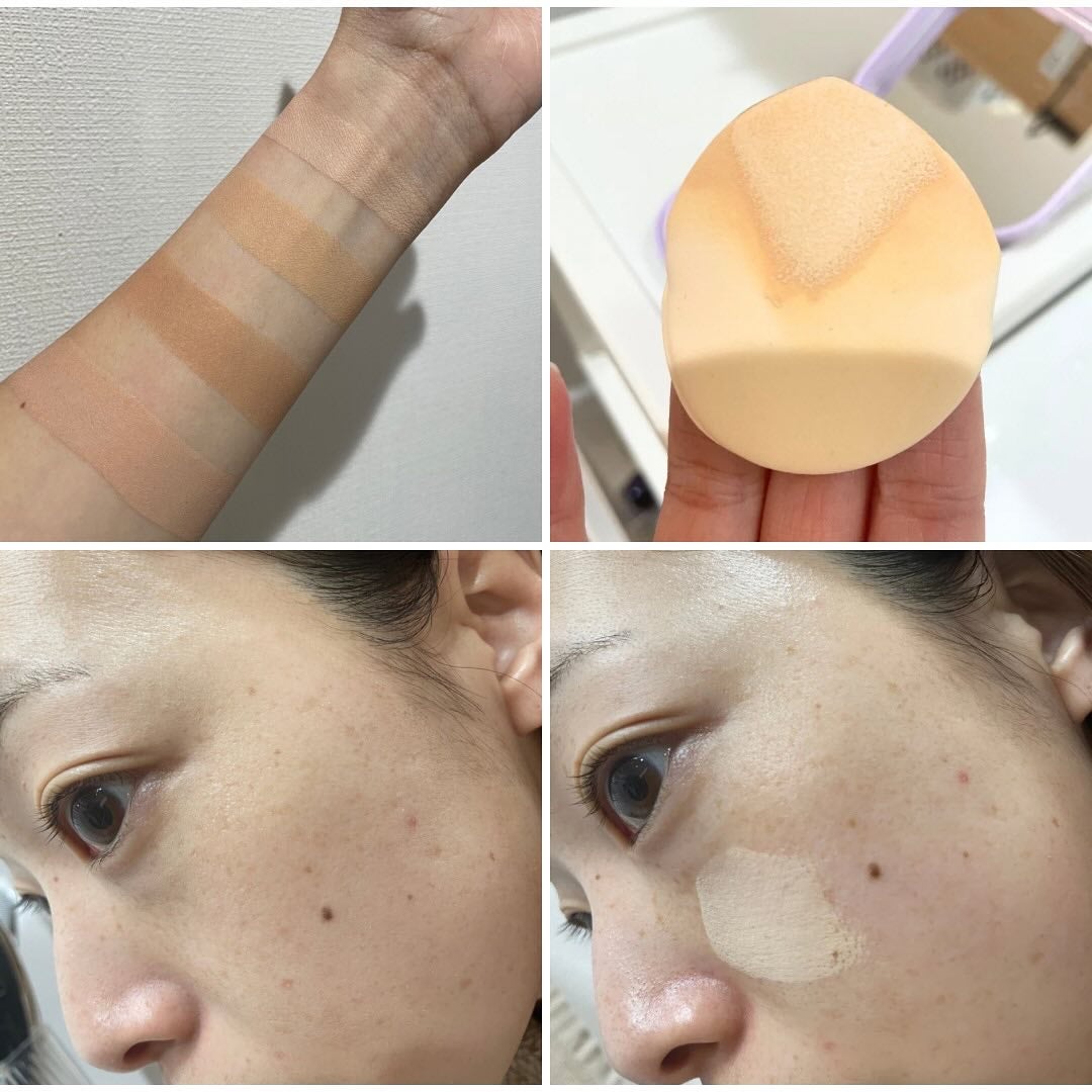 SPステイ クリームパクト ファンデーション/MAYBELLINE NEW YORK/クリーム・エマルジョンファンデーションを使ったクチコミ(4枚目)