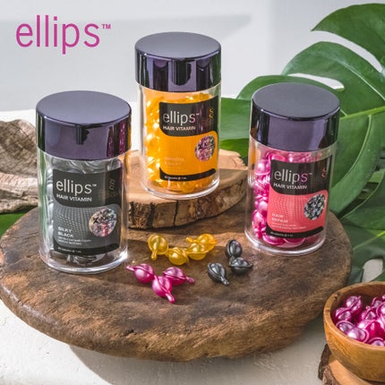 プロケラチン シルキーブラック/ellips/ヘアオイルを使ったクチコミ(1枚目)