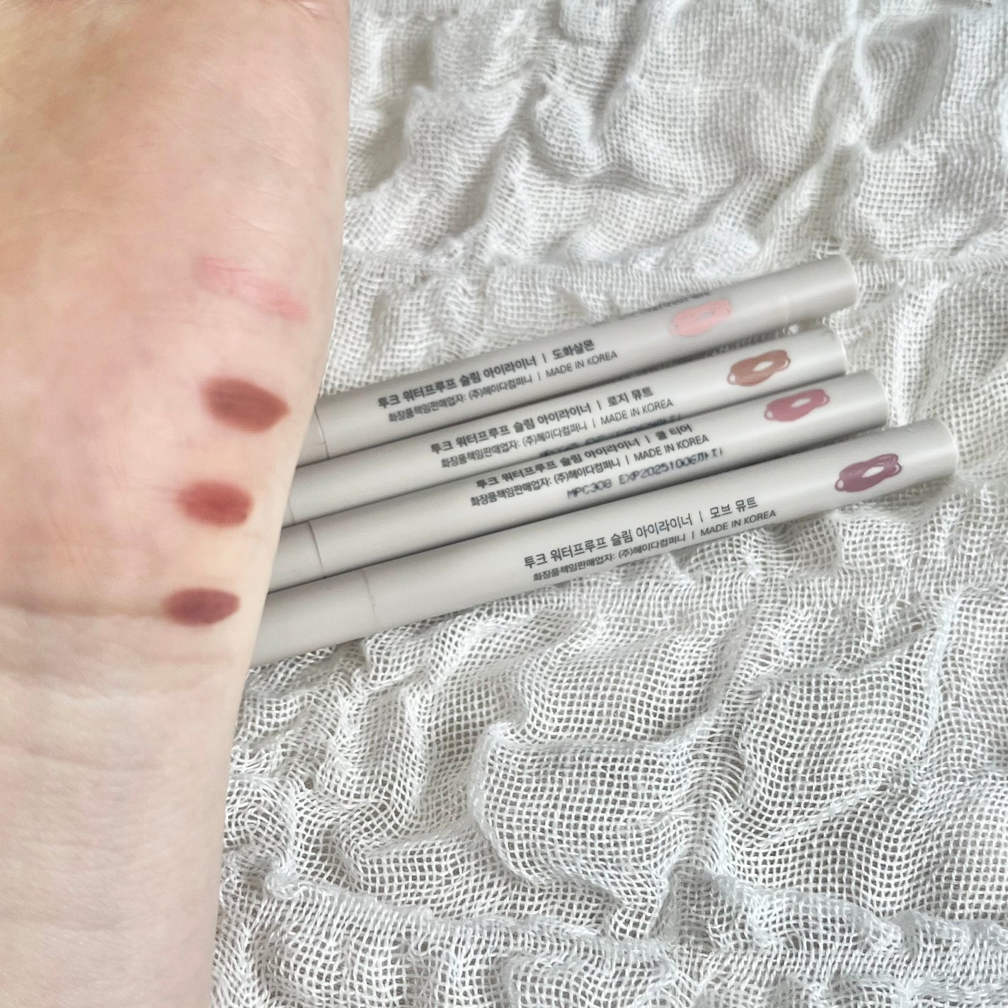 ウォータープルーフ スリム アイライナー/Tooq/ジェルアイライナーを使ったクチコミ(2枚目)