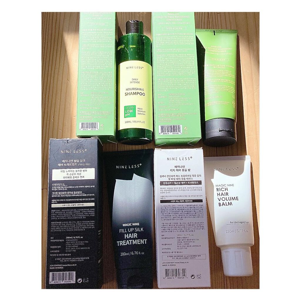 Magic Nine Fill Up Silk Hair Treatment/NINELESS/洗い流すヘアトリートメントを使ったクチコミ（3枚目）