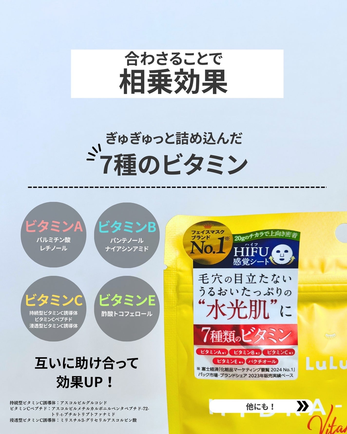 なぎ | スキンケア薬剤師 on LIPS 「Dr.ルルルン株式会社に商品を提供いただきました。ビタミンAも..」(3枚目)