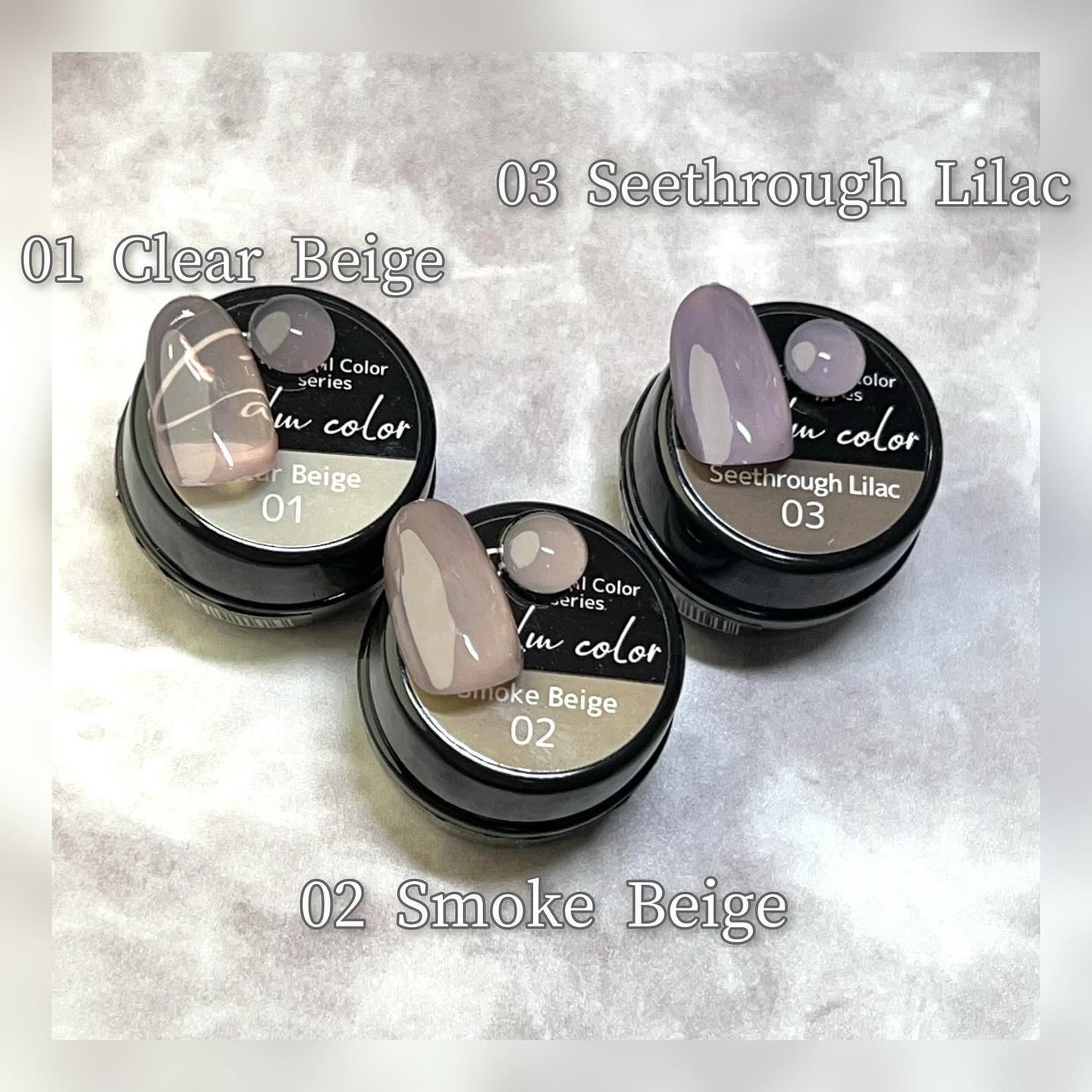 カルムカラージェル/Petit Price/ジェルネイルを使ったクチコミ(2枚目)