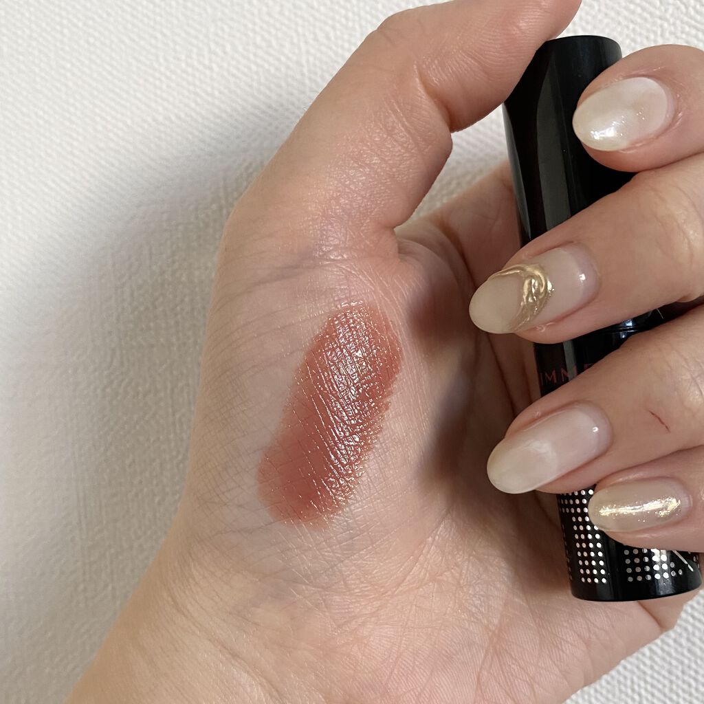 ラスティングフィニッシュ クリーミィ リップ 017 ショコラブラウン/リンメル ロンドン/口紅を使ったクチコミ（2枚目）