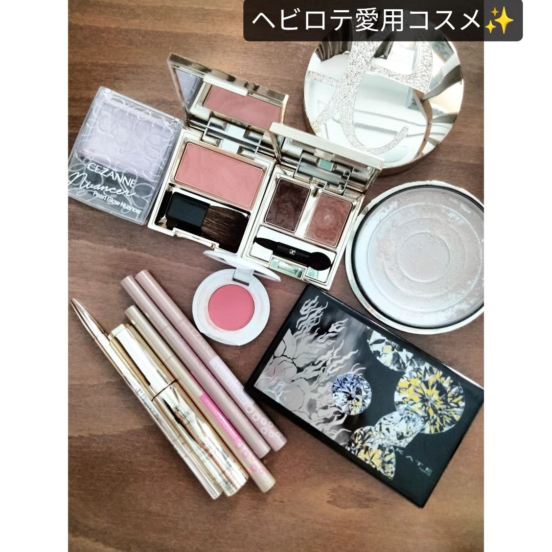 カランドゥ フェイス OR201/Elégance/パウダーチークを使ったクチコミ（3枚目）