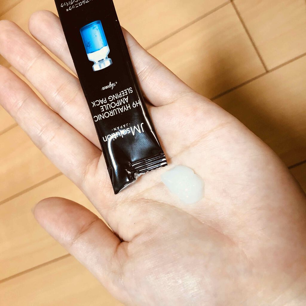 スリーピングパック ヒアルロニック/JMsolution/洗い流すパック・マスクを使ったクチコミ（3枚目）