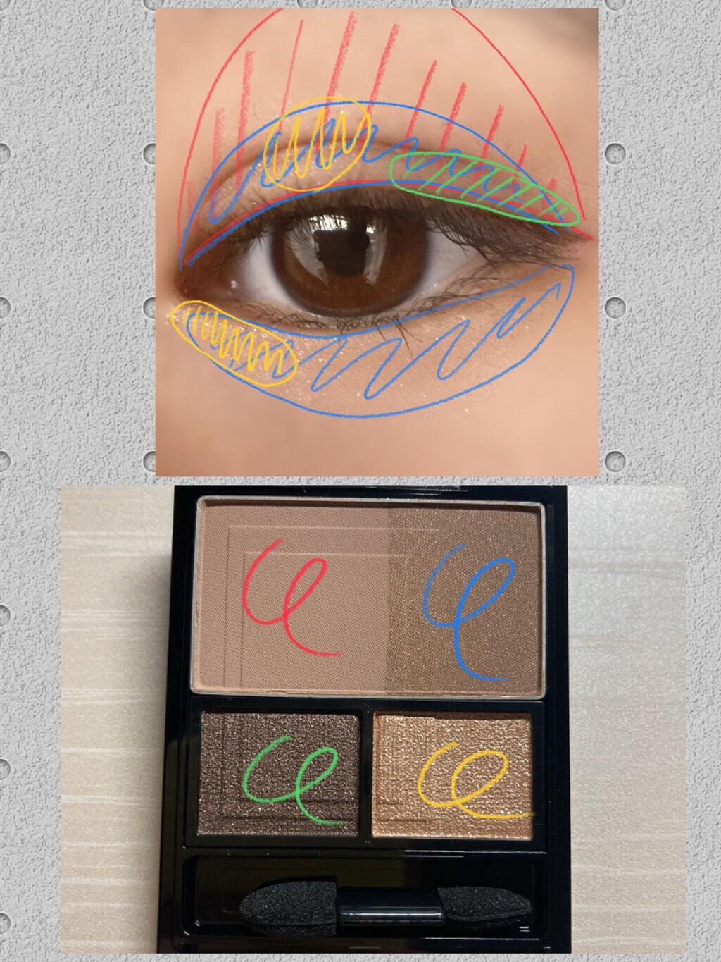 3Dプロデュースシャドウ/KATE/アイシャドウパレットを使ったクチコミ(7枚目)