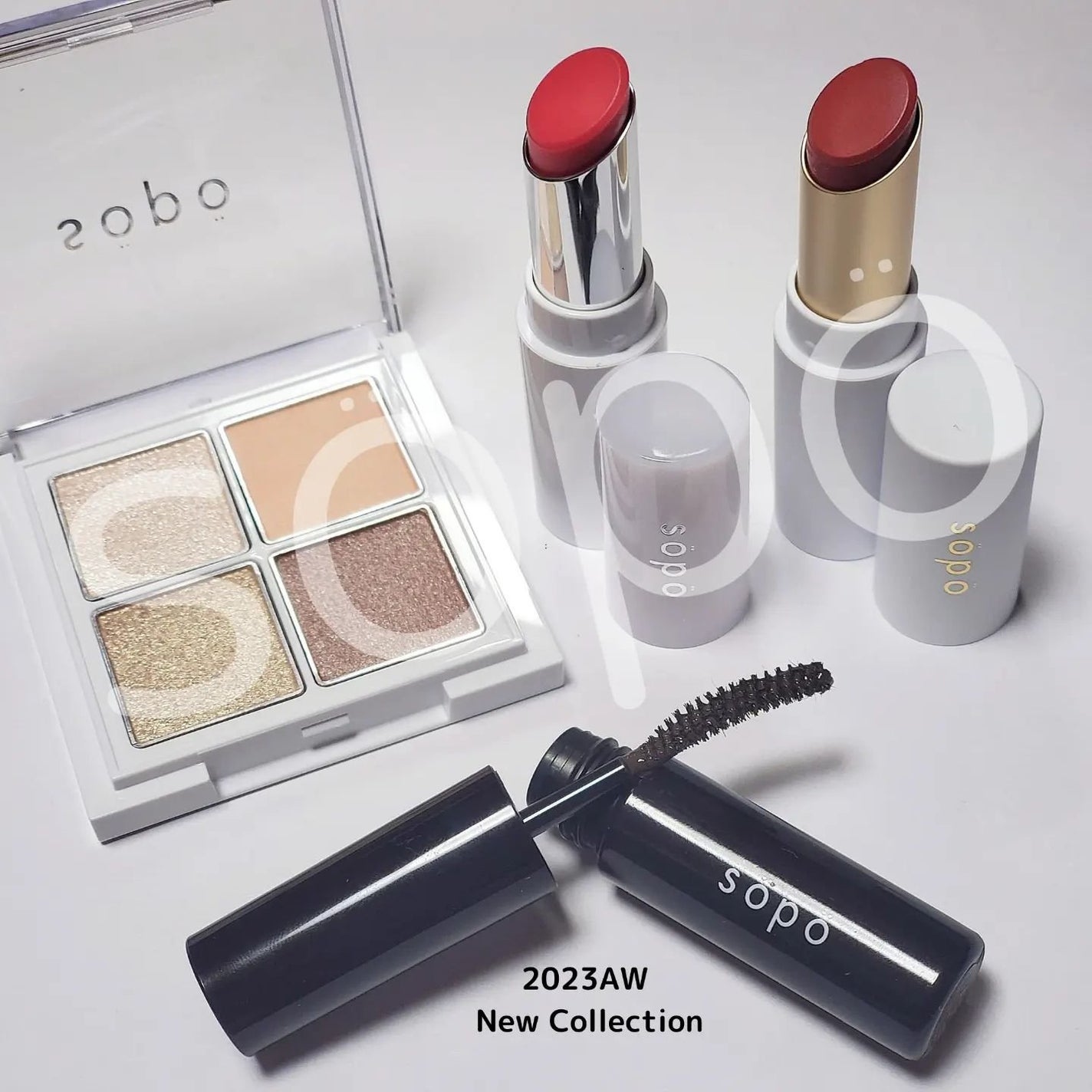 カラーマスカラ/sopo/マスカラを使ったクチコミ(1枚目)