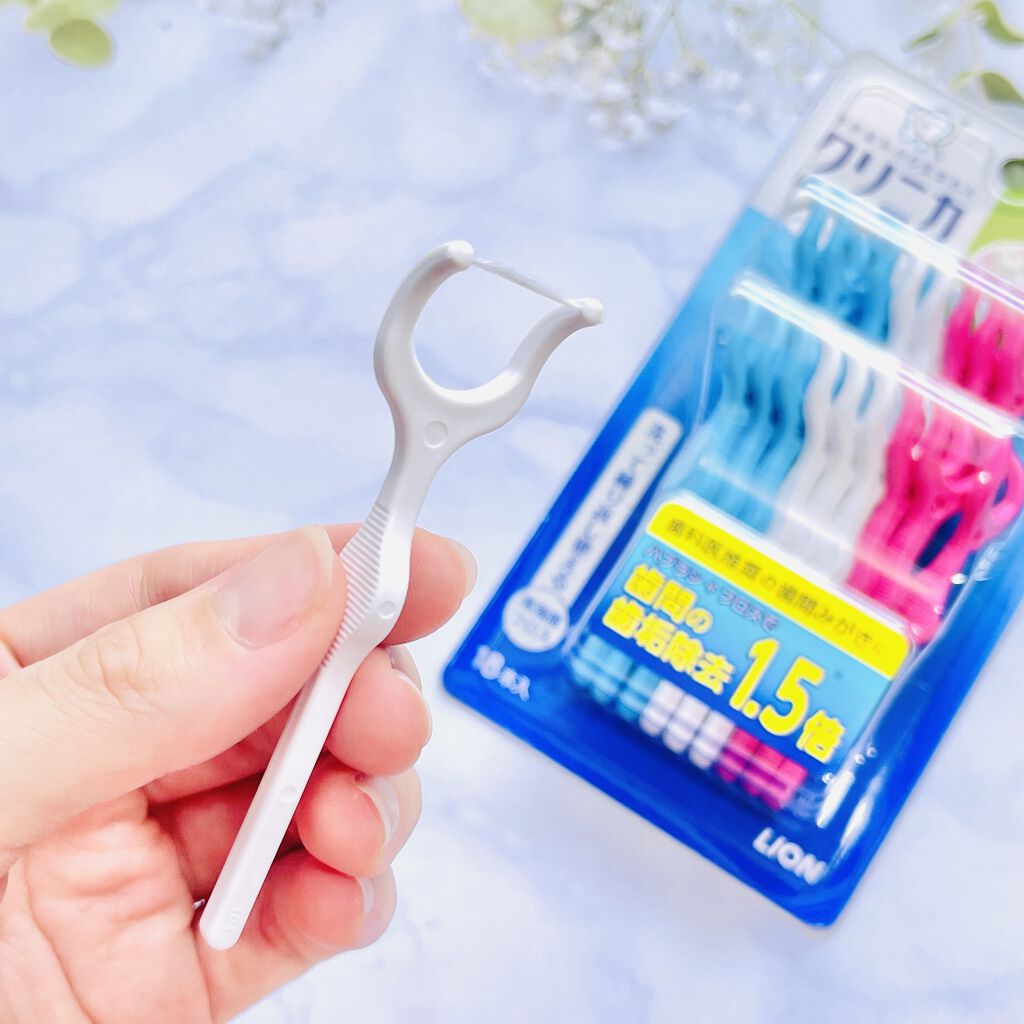 クリニカ アドバンテージ デンタルフロス Y字タイプ/ライオン/デンタルフロス・歯間ブラシを使ったクチコミ（1枚目）