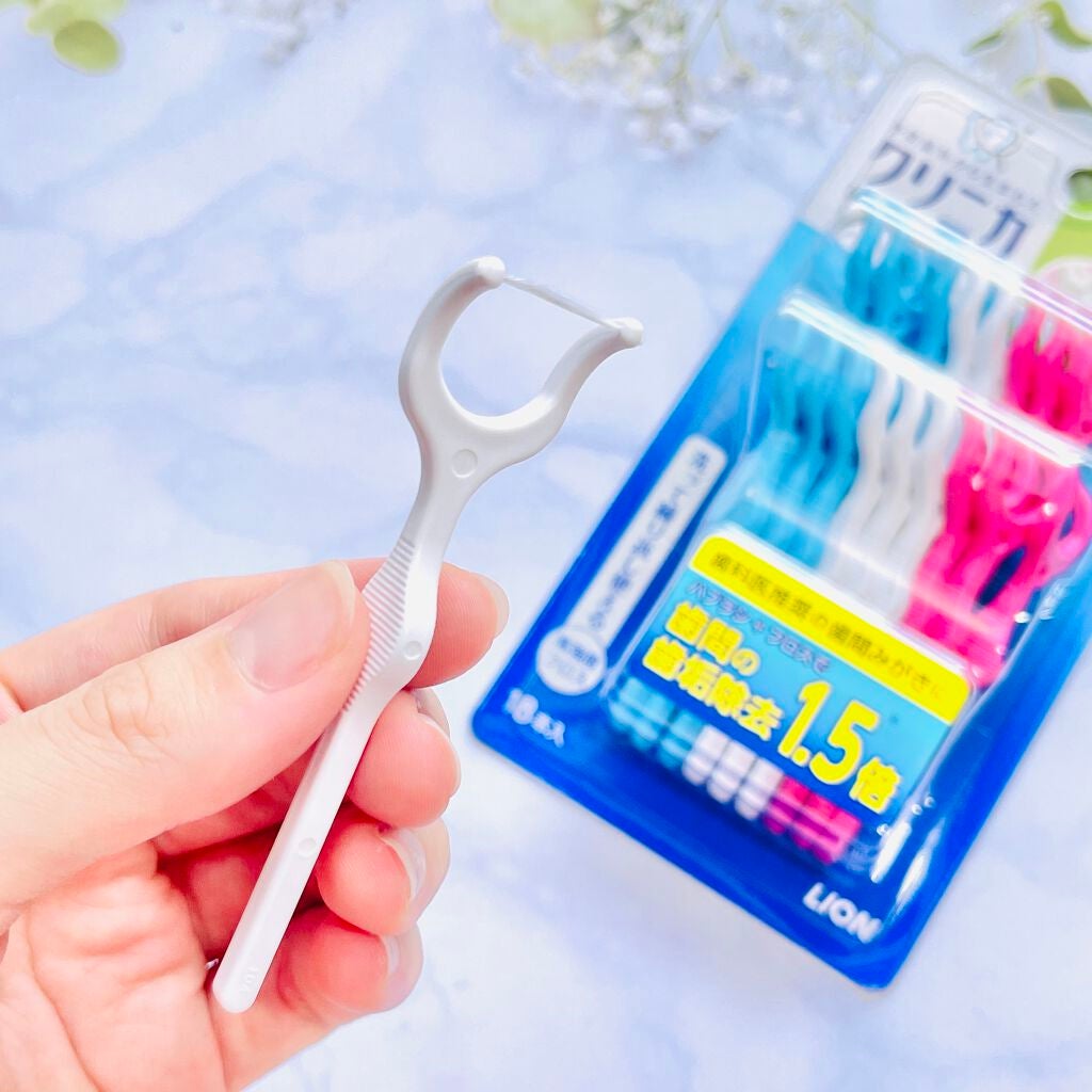 クリニカ アドバンテージ デンタルフロス Y字タイプ/ライオン/デンタルフロス・歯間ブラシを使ったクチコミ(1枚目)