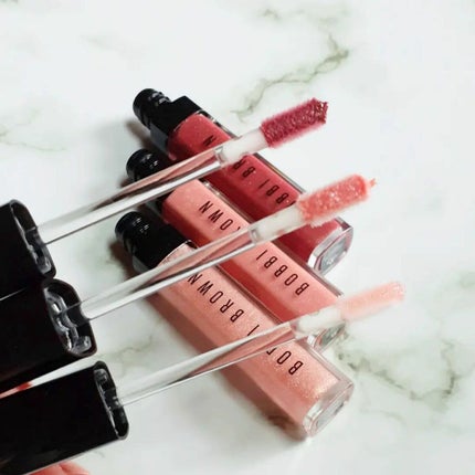 クラッシュドオイル インフューズド グロス/BOBBI BROWN/リップグロスを使ったクチコミ(3枚目)