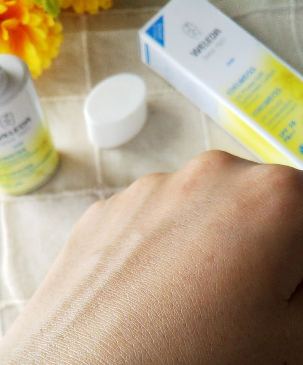 エーデルワイス UVプロテクト/WELEDA/化粧下地を使ったクチコミ(3枚目)