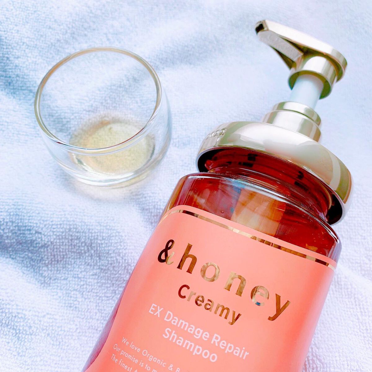 Creamy EXダメージリペアシャンプー1.0/ヘアトリートメント2.0/&honey/市販シャンプーを使ったクチコミ(2枚目)