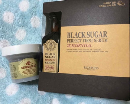 ブラックシュガー パーフェクトファーストセラム2X  エッセンシャル(旧)/SKINFOOD/美容液を使ったクチコミ(1枚目)