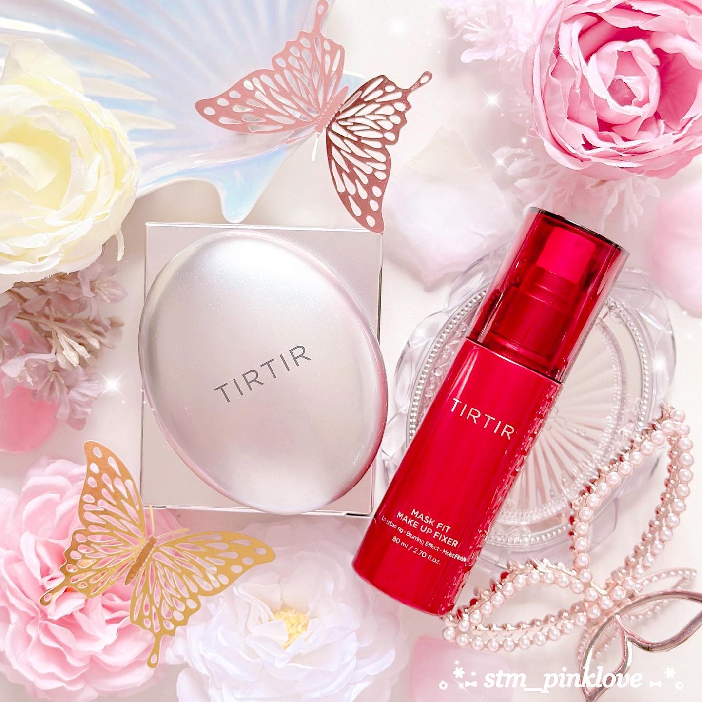 マスクフィット メイクアップフィクサー/TIRTIR(ティルティル)/フィックスミストを使ったクチコミ（1枚目）