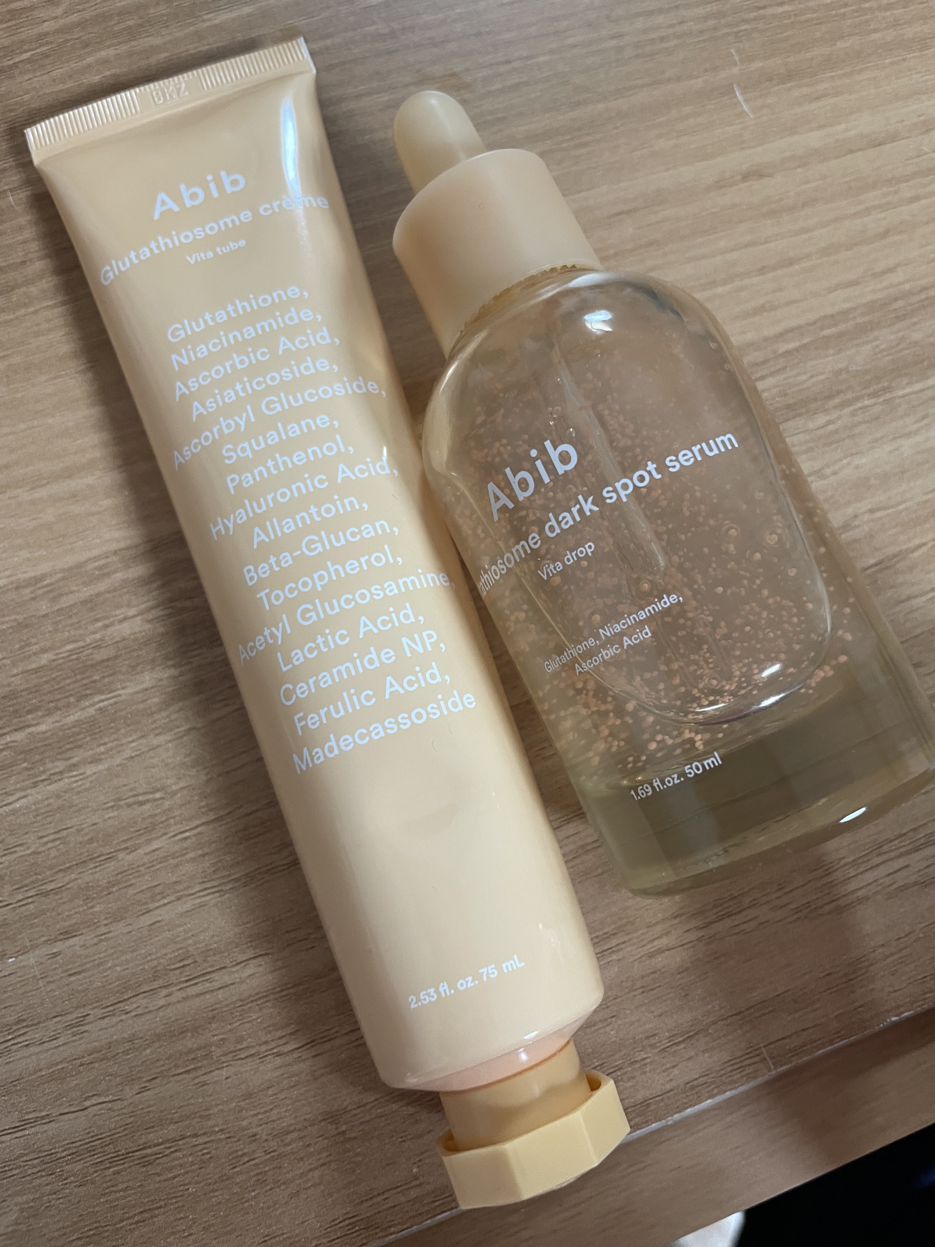 アビブ　グルタチオンソームクリームビタチューブ/Abib /フェイスクリームを使ったクチコミ（1枚目）