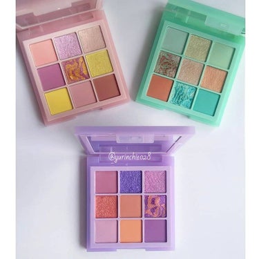 PASTEL OBSESSIONS EYESHADOW PALETTE/Huda Beauty/パウダーアイシャドウを使ったクチコミ（1枚目）